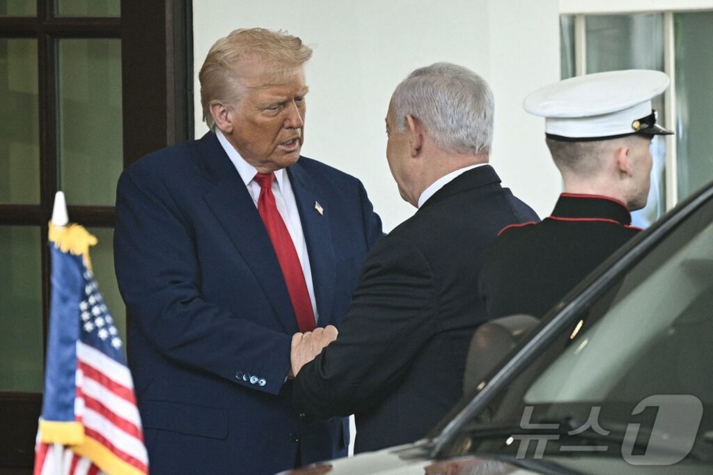 US-ISRAEL-POLITICS-DIPLOMACY-TRUMP-NETANYAHU