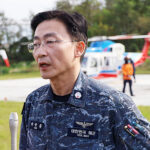 훈련 중인 이국종 국군대전병원장