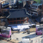 제야의 종 행사 준비로 분주한 보신각 일대