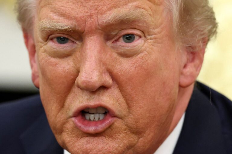 FILE PHOTO: U.S. President Trump meets with NATO Secretary General Rutte in Washington