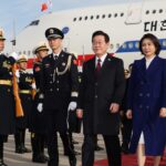 중국 도착한 이재명 대통령