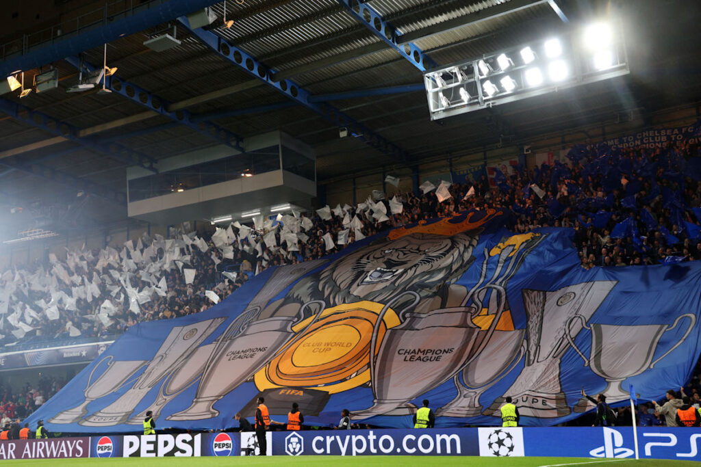 Stamford_Bridge_-_Shed_End_-_tifo_September_2025