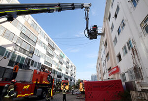 공동주택 가상화재 인명구조 및 진압훈련