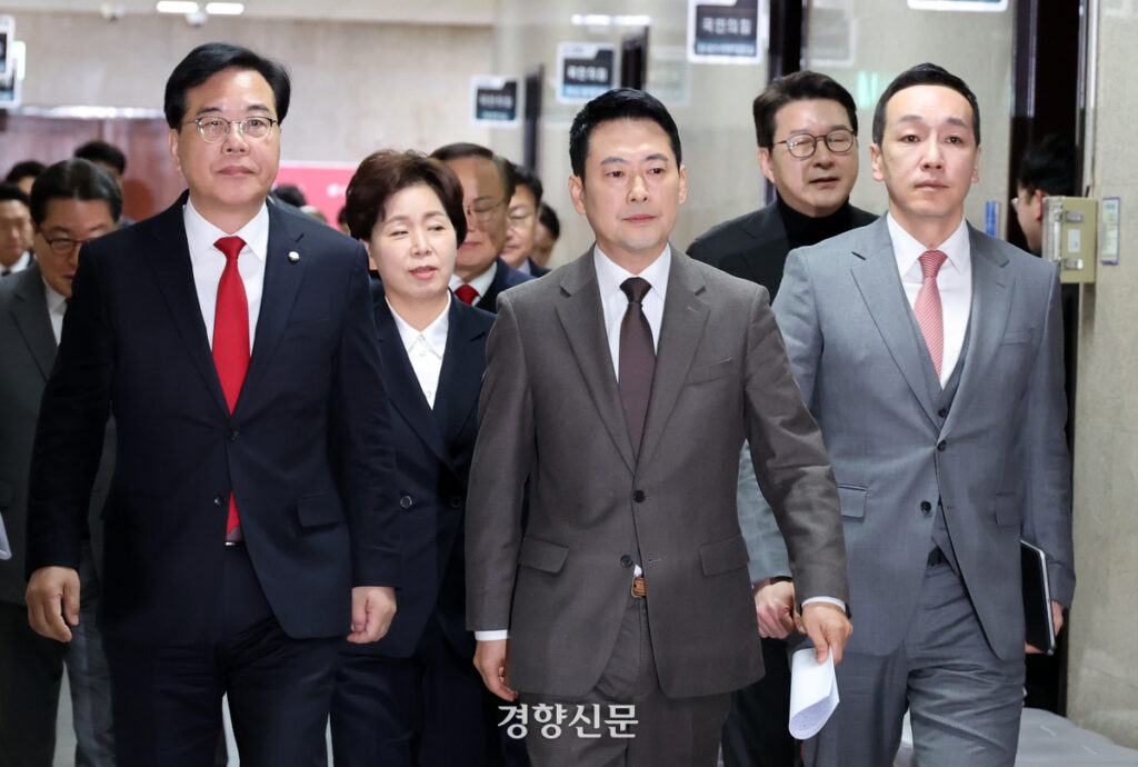 입장하는 장동혁 대표 2026.1.29