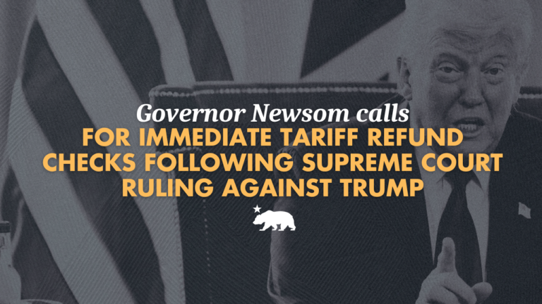 Governor-Newsom-calls-for-immediate-tariff-refund-checks-following-Supreme-Court-ruling-against-Trump-SEO-GFX