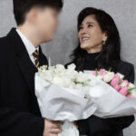 아들 졸업식 온 이부진 사장