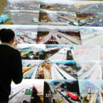 고속도로 교통상황 주시하는 한국도로공사 직원