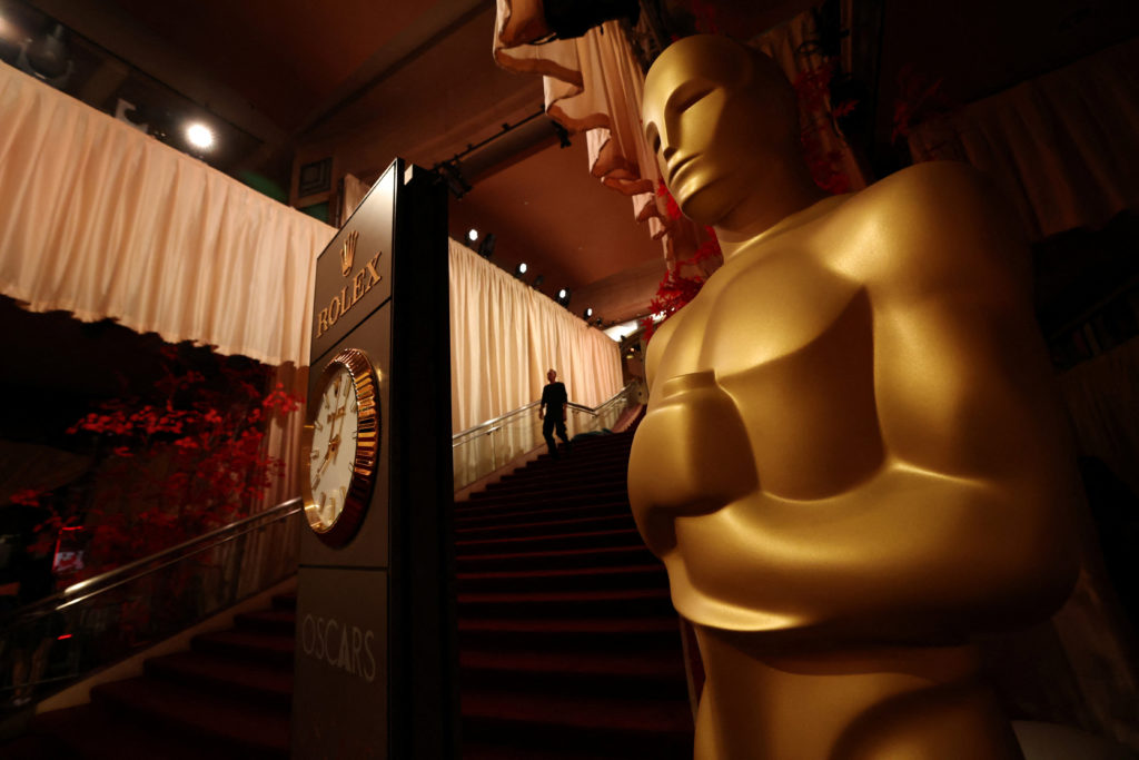 Preparations for the 98th Academy Awards in Los Angeles, California