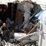 Iranian missile barrages damage building in Tel Aviv