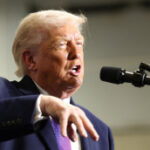 U.S. President Donald Trump visits Verst Logistics in Hebron