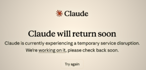 Claude-Outage-Message-Server-Error