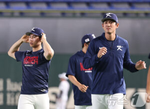 몸푸는 김혜성·구자욱