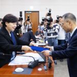 ÁõÀÎ ¼±¼­¹® Á¦ÃâÇÏ´Â ±è±ÔÇö Àü ±¹°¡Á¤º¸¿øÀå