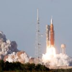 NASA's Artemis II mission to fly by the moon lifts off from the Kennedy Space Center in Cape Canaveral, Florida, U.S.