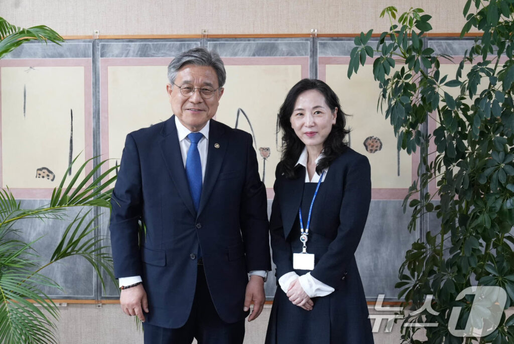 박영혜 주일 도쿄한국문화원장 만난 허민 국가