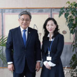 박영혜 주일 도쿄한국문화원장 만난 허민 국가